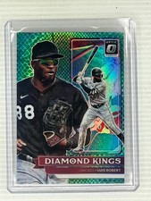2022 Donruss Optic- Luis Robert #6 Diamond Kings Green Dragon  /99