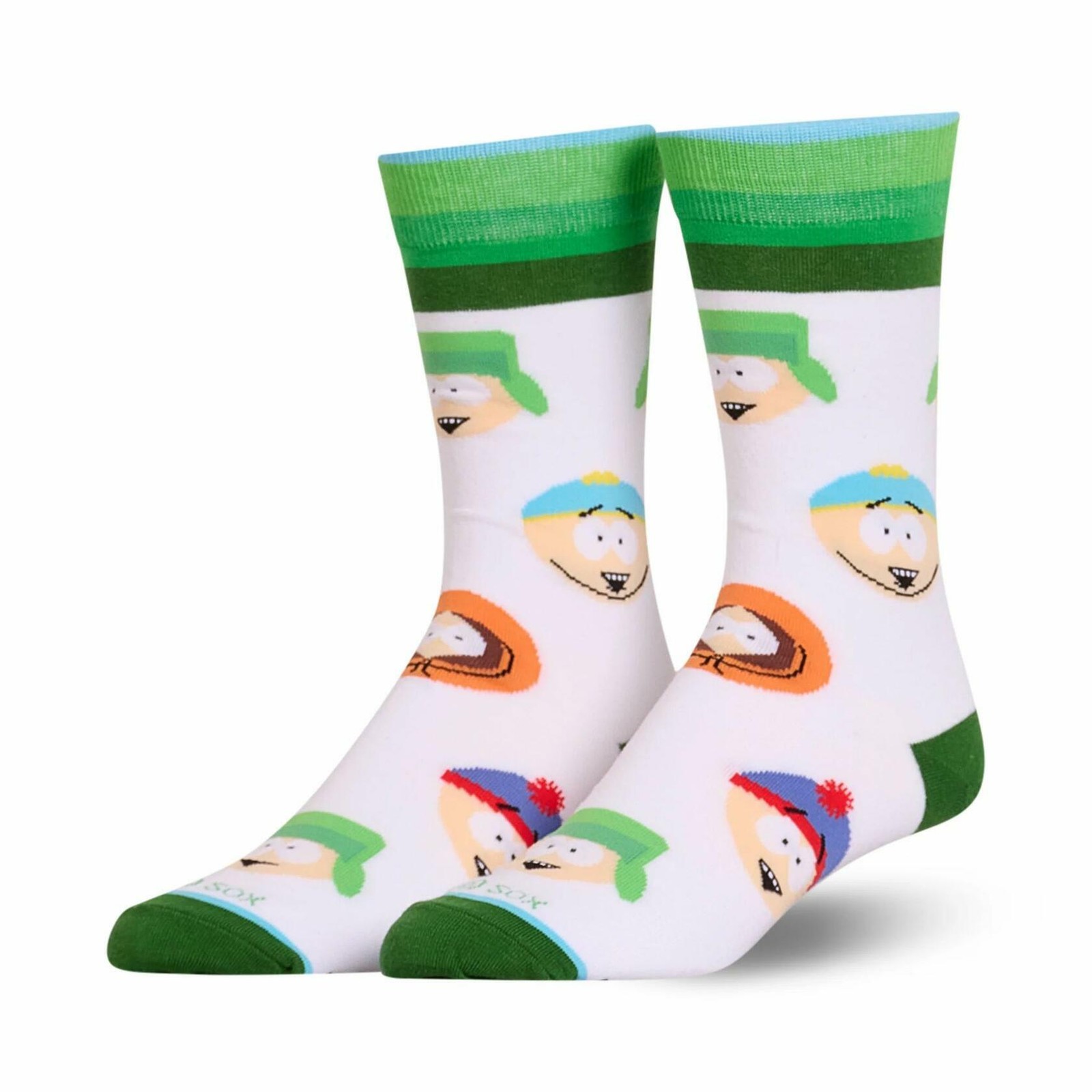 South Park Mountains Men's Crew Socks, Adult Large