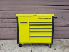 Cornwell Tools CTBF496KLY - 49" 6-Drawer XL Power Cart, Hi-Viz LOCAL PICKUP ONLY