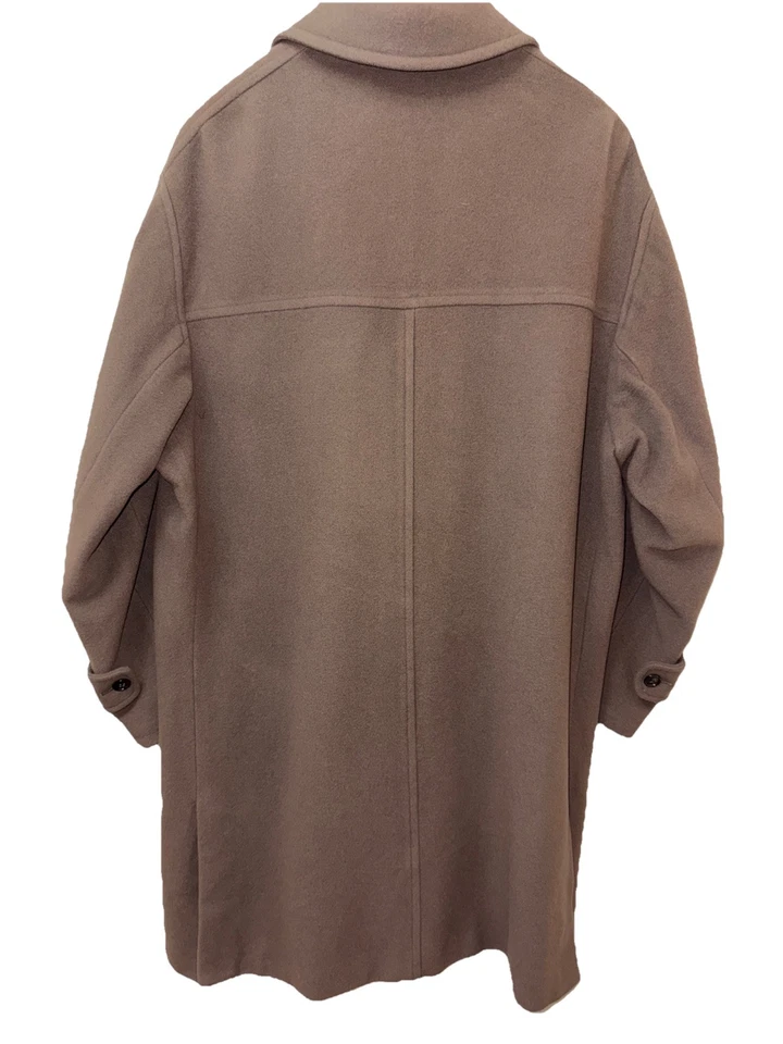 Abrigo Ralph Lauren Taupe Clásico Prendas exteriores Chaqueta con botones delanteros talla 42 R Foto 2 de 4