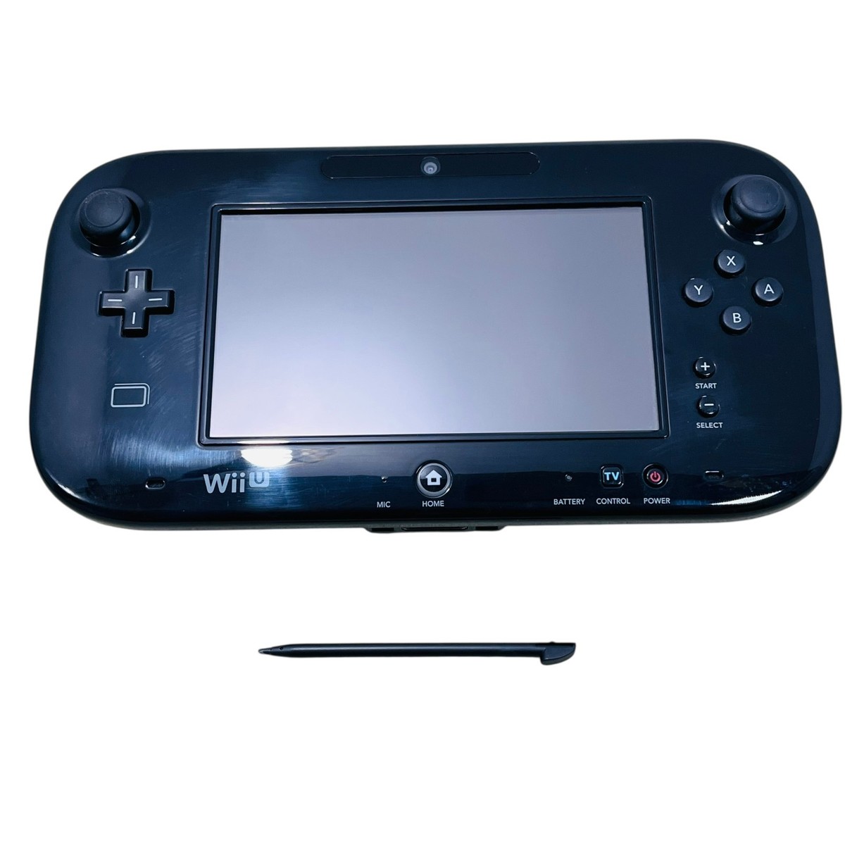 Nintendo Wii U GamePad WUP-010（JPN） Black/White w/ Stylus AC