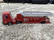 Buddy L 1970s Vintage Pressed Steel Hook N Ladder Fire Truck Toy