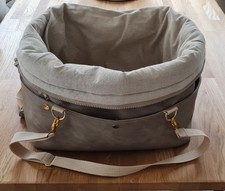 Hunde Tragetasche Flugtasche mit Inlay Litttle P&uuml;ppi Beige