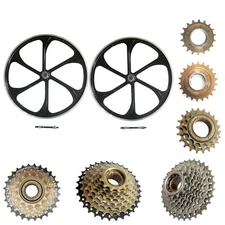 29'' Bicycle Mag Wheelset 100*135mm Alum w/ Single & Multiple Rotary Freewheel