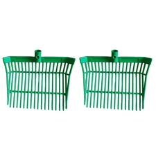 Manure Fork Replacement Head, Pitchfork Head, Horse Manure Rake, for8528