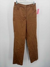 Pre-Owned St John Sport Brown Size 10 Casual Pants