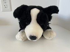 Animal Alley Border Collie Plush Dog Puppy Stuffed Animal 14" Toys R Us 2007