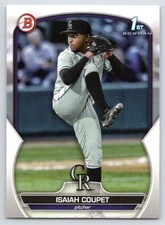 2023 Bowman Isaiah Coupet #BD-37 Colorado Rockies