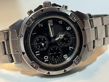 2000er Sector Expander Chronograph Quartz HAU läuft gut 100m Topzustand Swiss