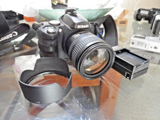 NIKON D60 WORKING DIGITAL WORKING CAMERA BUNDLE W/RUBBER ARMOR 18-70 LENS 10.2