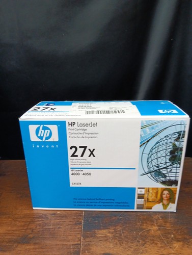 HP 27X Black High Yield Toner Cartridge - NEW - GENUINE