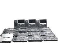 Lot of 14 Cisco CP-8861 IP Phone VoIP Color Screen Gigabit PoE with stands