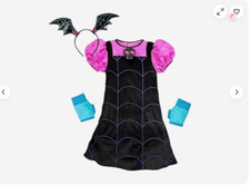 Disney Store Disney Junior Vampirina Halloween Costume Set Girls Size 5/6 NEW