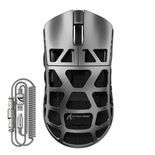 FELICON Attack Shark R3 Wireless Gaming Mouse, 26K DPI Ultra Light, Silver