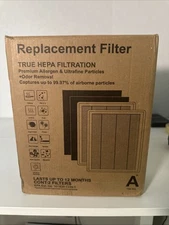 Ture Hepa Filtration Replacement Filter Size A2 - Compatible with FAP-C02-A2 New