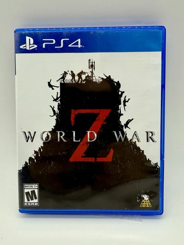 World War Z - Sony PlayStation 4 PS4 Game, Case With Inserts Tested