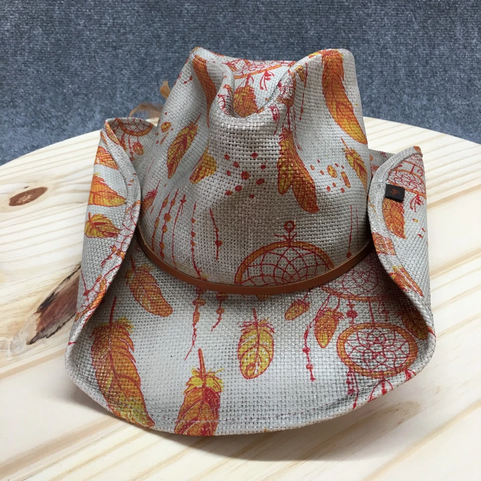 Sombrero de Vaquero Peter Grimm Personaje Verdadero Atrapasueños Mujer Marrón OS Ala Curvada Foto 2 de 4