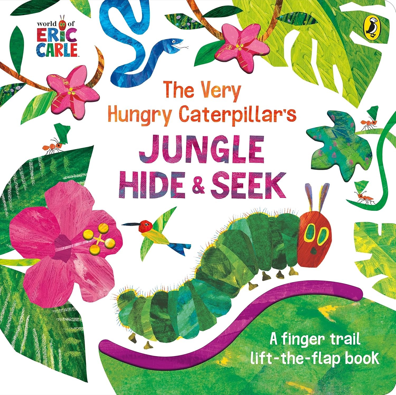 The Very Hungry Caterpillar's Jungle Hide and Seek: A Finger Trail Lift-the-Flap Book - Image 6