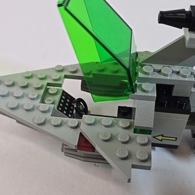 LEGO Space:Gamma V Laser Craft (6891) 95% Complete With Mini Figure Instructions