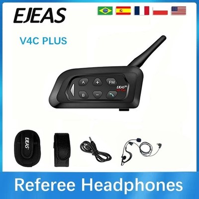 EJEAS V4 Plus Motorradhelm Bluetooth Walkie Talkie 4 Fahrer Distanz 1500 M
