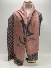 Louis Vuitton Pink Monogram Multicolor Scarf