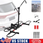 Hitch Mount Bike Rack Foldable 2-Bicycle Hitch Carrier Bike Rack fit 2" Receiver