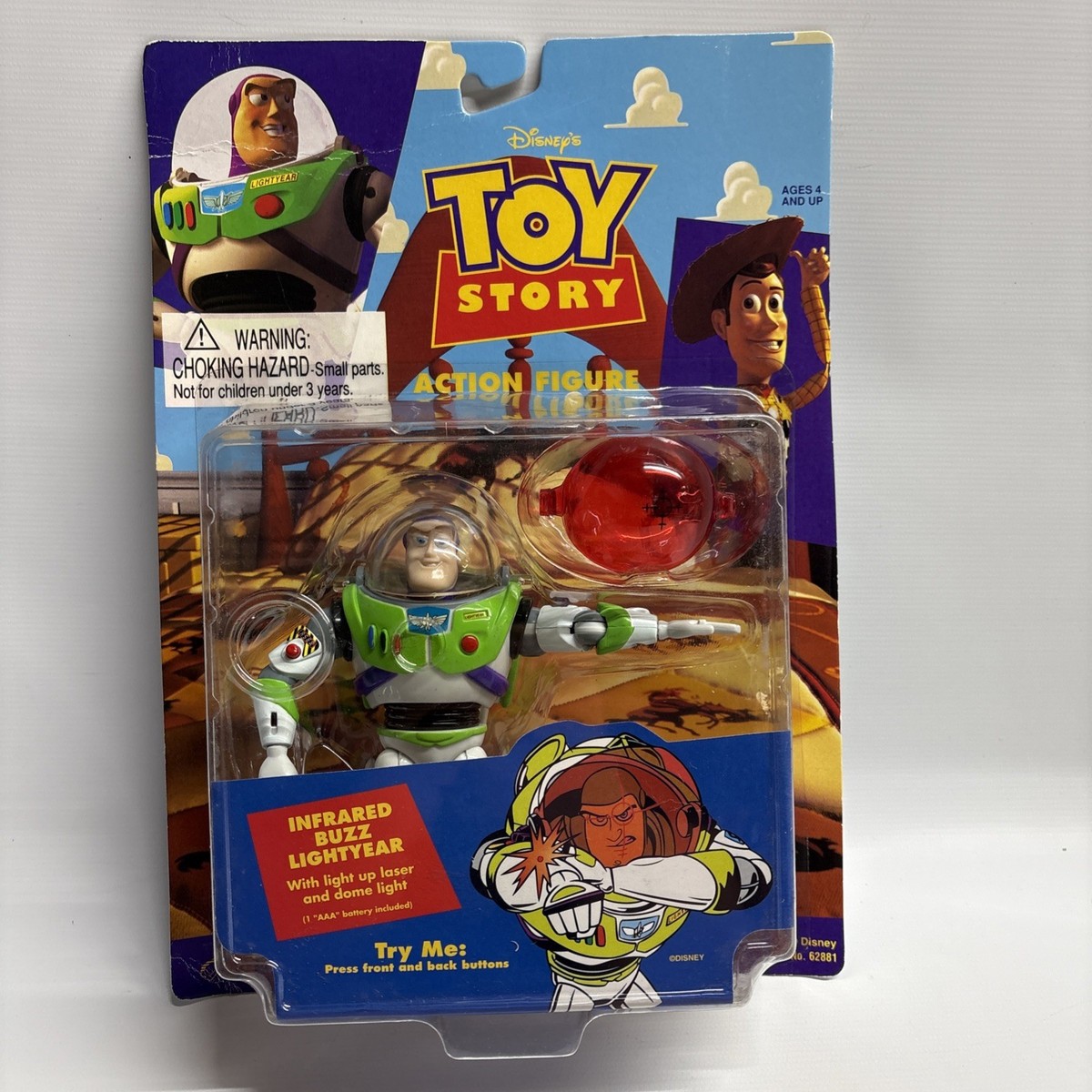New Rare Disney Toy Story Thinkway Toys 95 Infrared Buzz Lightyear