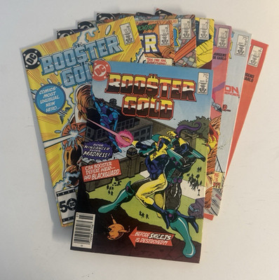 Booster Gold #2 3 4 5 6 7 8 9 (1986 DC Comics) - Lot of 8