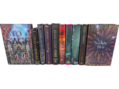 *Most Signed* FairyLoot Illumicrate Fantasy Romantasy Special Edges HC Lot 10 VG