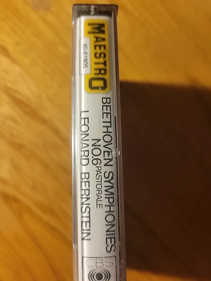 Beethoven symphonies No,6   Leonard Bernstein     cassette - Image 2 of 3