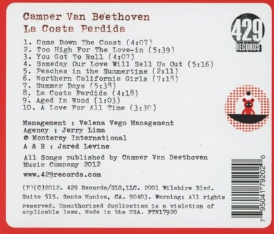 La Costa Perdida by Camper Van Beethoven