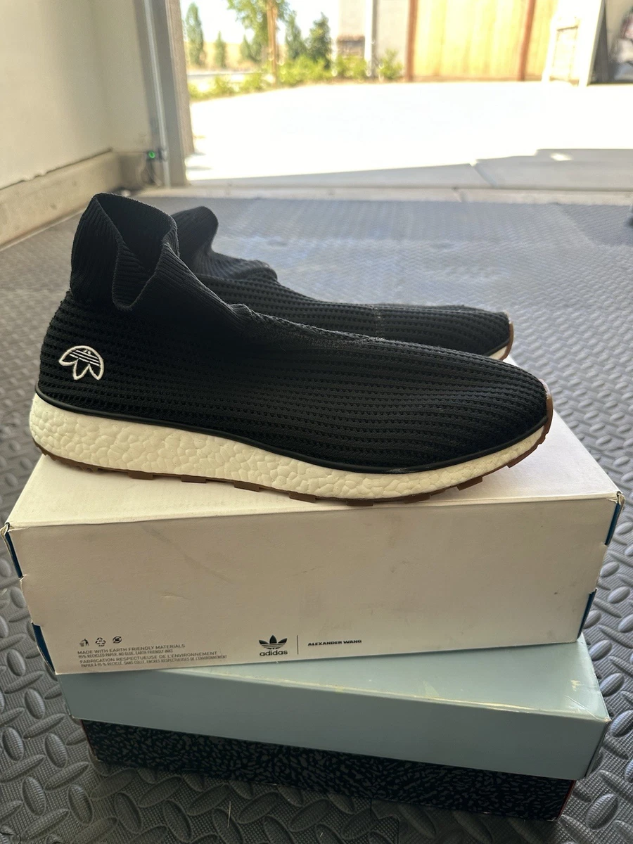 adidas Alexander Wang x Run Clean Core Black for Sale | Authenticity  Guaranteed | eBay
