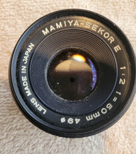 Mamiya f/2 Camera Lenses 50mm Focal for sale - eBay