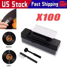 3in1 Vinyl Record Cleaning Brush Stylus Velvet Anti-static Cleaner Tool Kit LOT