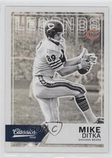 2016 Panini Classics Legends Red Back Mike Ditka #111 HOF 9o3