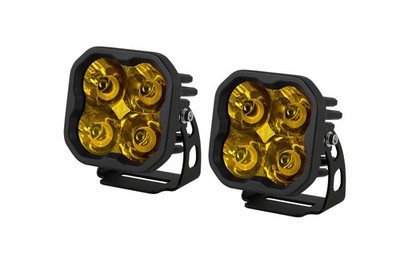 SS3 Sport With Amber Back Light Yellow Spot Standard Pair Diode Dynamics LED