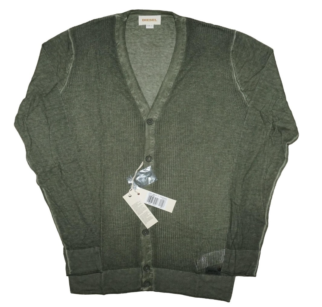 DIESEL K-TELLUS CARDIGAN SIZE S 100% AUTHENTIC