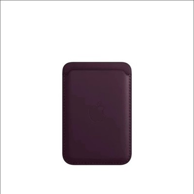 For iPhone 17 16 15 14 13 Original Leather Wallet Card Holder Case With MagSafe