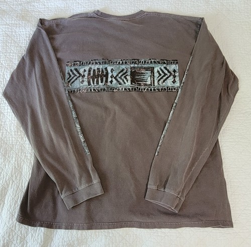 Vintage Crazy Shirts Hawaii T Shirt - ROOT BEER Dyed - Men's XXL - Picture 5 of 10