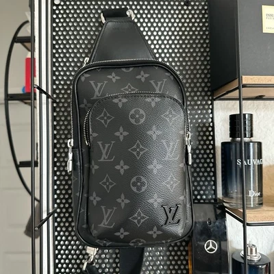 Louis Vuitton Canvas Crossbody Bags for Men for sale | eBay