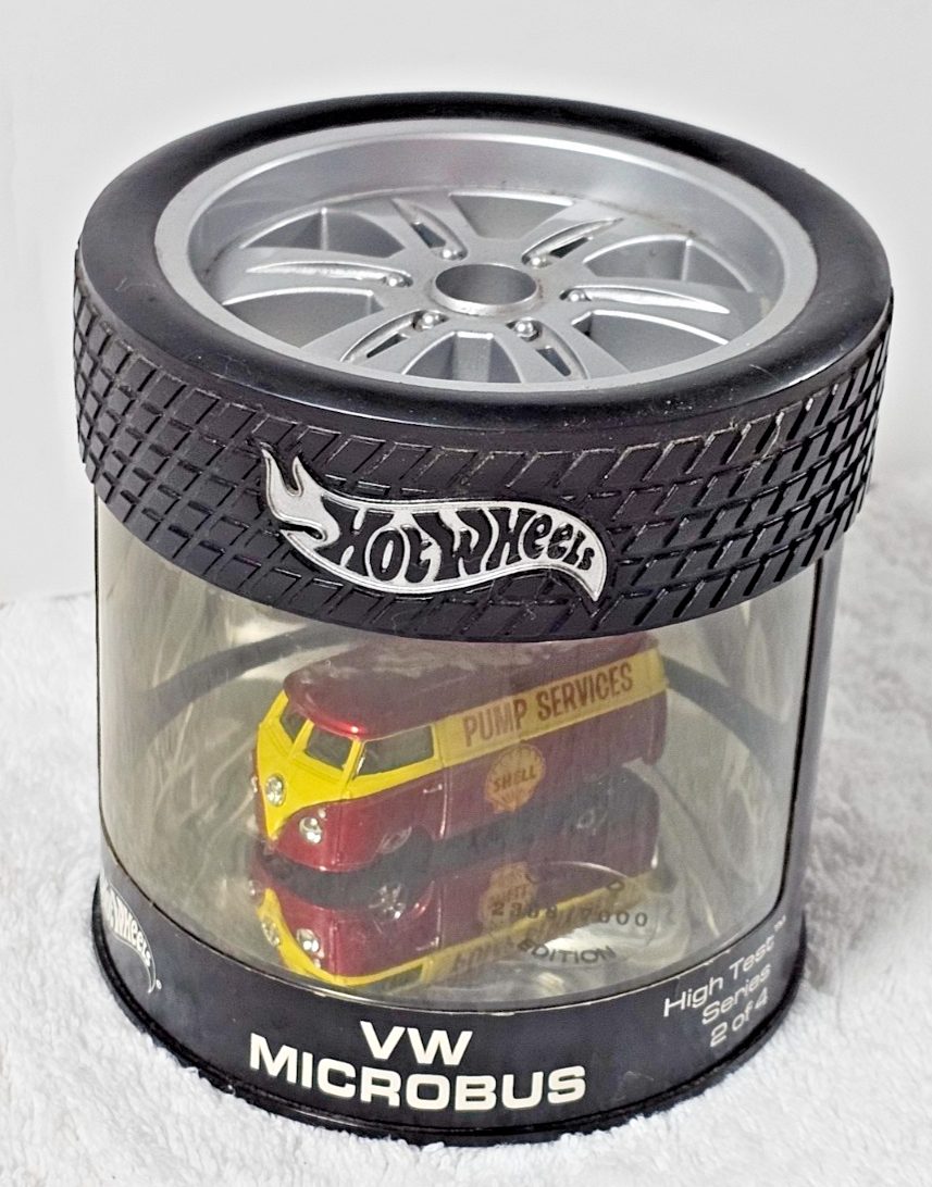Hot Wheels 2003 VW Microbus High Speed 2/4 Shell Oil Can Limited