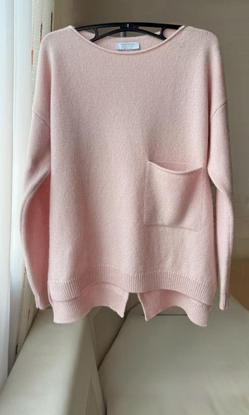 Women Gran Sasso Pullover Pink Cashmere 38 / M /