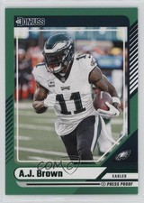 2024 Panini Donruss Green Press Proof AJ Brown #286 07qd