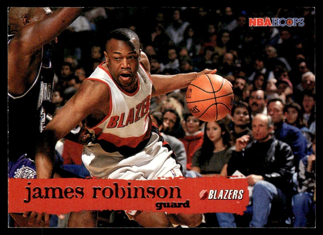 1995-96 Hoops James Robinson Portland Trail Blazers #135