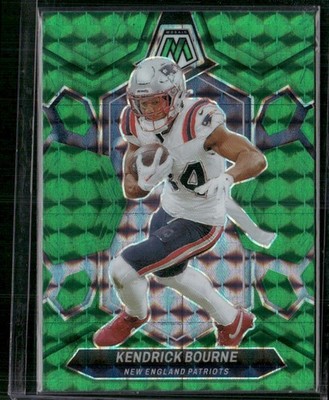 2024 Panini Mosaic #150 Kendrick Bourne Mosaic Green