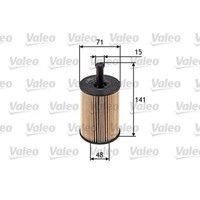 1X ÖLfilter Valeo 586506 Passend FüR Audi Chrysler Dodge Ford Mitsubishi Seat