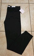 Women's Lauren Conrad leggings midrise super slim black SZ Large New with tags