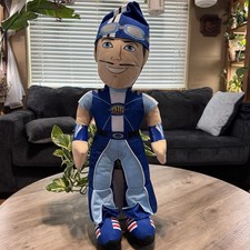 VINTAGE 2006 LazyTown Sportacus Plush Doll 24" Giant Fisher Price Nick Jr RARE