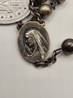 Antique 32.8G Sterling Silver  Rosary c.1890–1920 Very Rare Unique! — photo 8