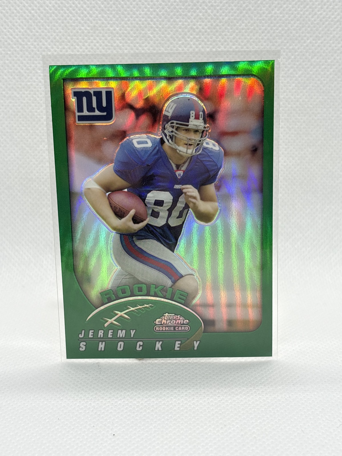 2002 Topps Chrome - Rookie Refractor Jeremy Shockey #172 (RC)